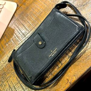 Kate Spade Black Crossbody Wallet